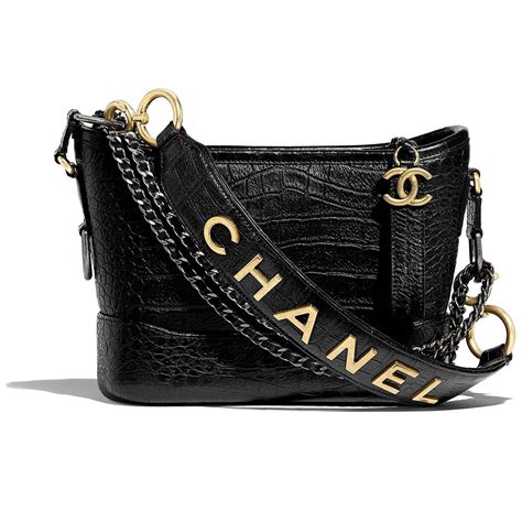 chanel hobo bag black|Chanel gabrielle small hobo bag.